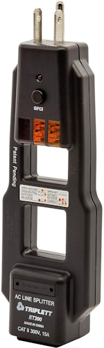 Triplett AC Line Splitter and Outlet/Receptacle Tester