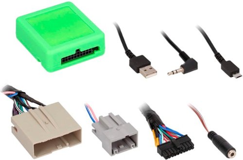 Metra - Steering Wheel Control Interface for Select Ford, Lincoln and Mercury Vehicles - Black