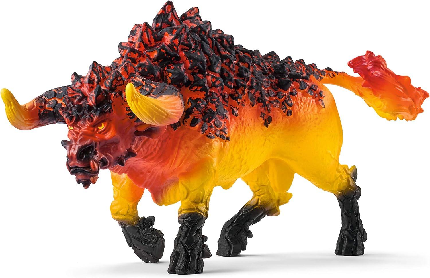 Schleich Eldrador Creatures 7" Lava Bull Figurine Amazon