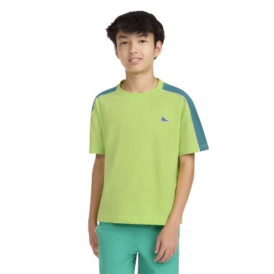 Converse® Boys' Short Sleeve Hightops Patch Oversized T-Shirt - Green XS