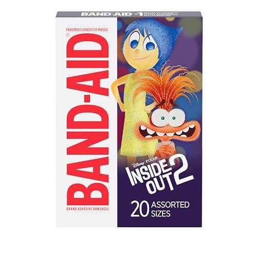 20-Count Band-Aid Brand Disney Pixar Inside Out 2 Adhesive Bandages Amazon