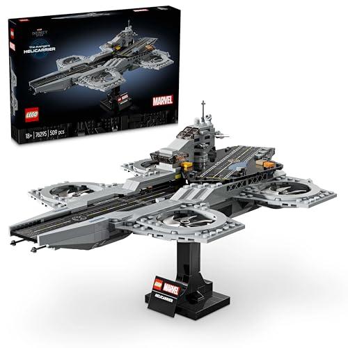 LEGO Marvel The Avengers Helicarrier Aircraft Carrier Model Walmart