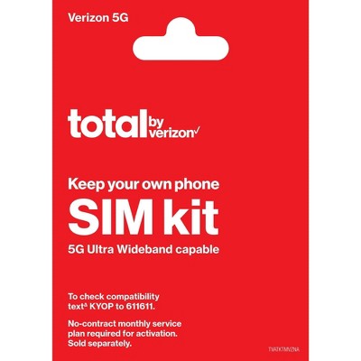 Total by Verizon Mini Starter SIM Kit