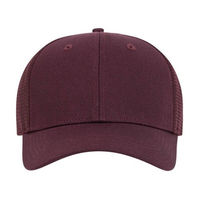 Pro Player Adult Polyester Baseball Hat - Maroon