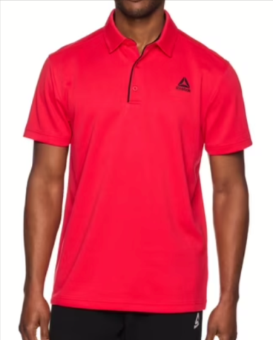 Reebok Men's Performance Polo Shirt Walmart