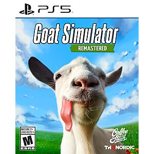 Goat Simulator: Remastered (PS5) $12