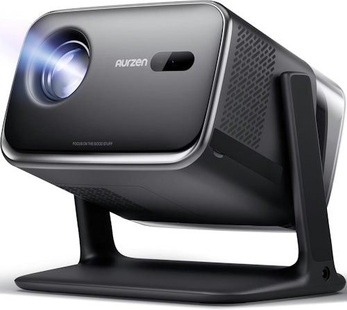 Aurzen Boom Mini 4-in-1 Smart Projector with Google TV