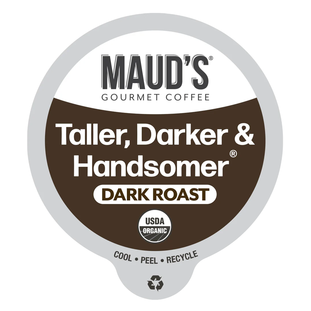 50ct Organic Dark Roast Coffee Pods $20