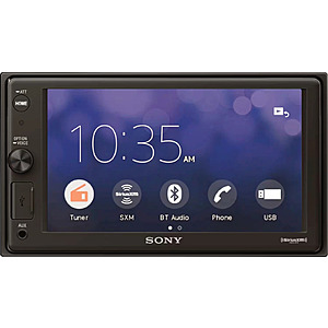6.2" Sony Apple CarPlay Bluetooth In-Dash Digital Media Receiver $220 + Free S&H