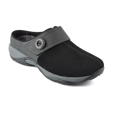 Easy Spirit Women's EDLINE Button Strap Slip-On Mules