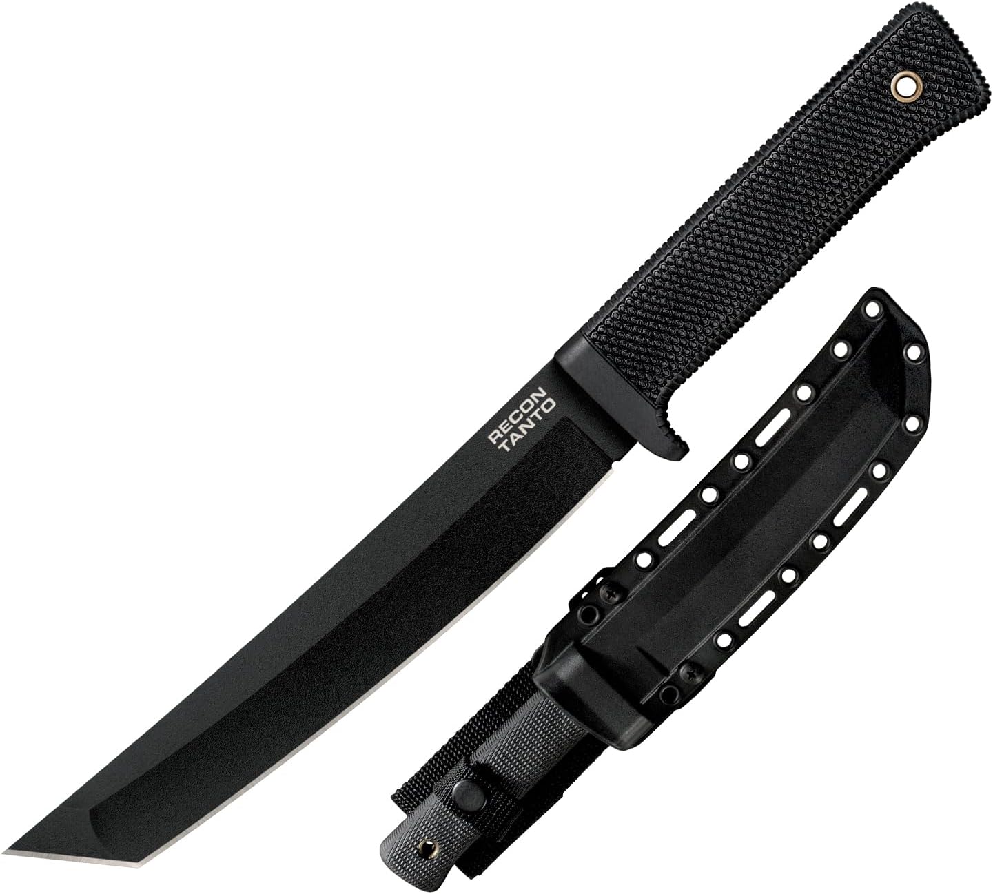 COLD STEEL Recon Tanto 7" SK-5 Razor-Sharp Blade 4.75" Kray-Ex Handle Military Tactical Fixed Blade Knife w/Secure-Ex Sheath