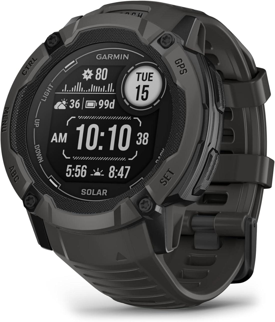 Garmin Instinct 2X Solar Rugged GPS Smartwatch (Refurb) Electronics.woot!