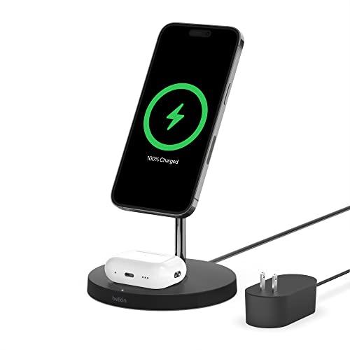 Belkin BoostCharge MagSafe 2-in-1 Wireless Charging Stand Electronics.woot!