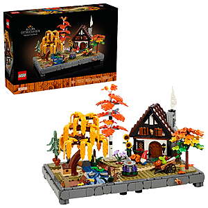1102-Pc LEGO Icons Autumn Cottage Garden Building Set $85 + Free S&H
