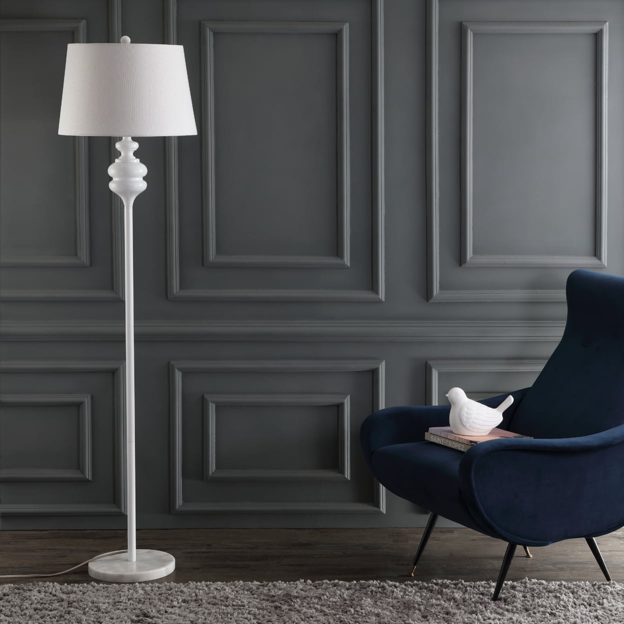 Safavieh Torc 67.5 in. H Solid Classic Floor Lamp