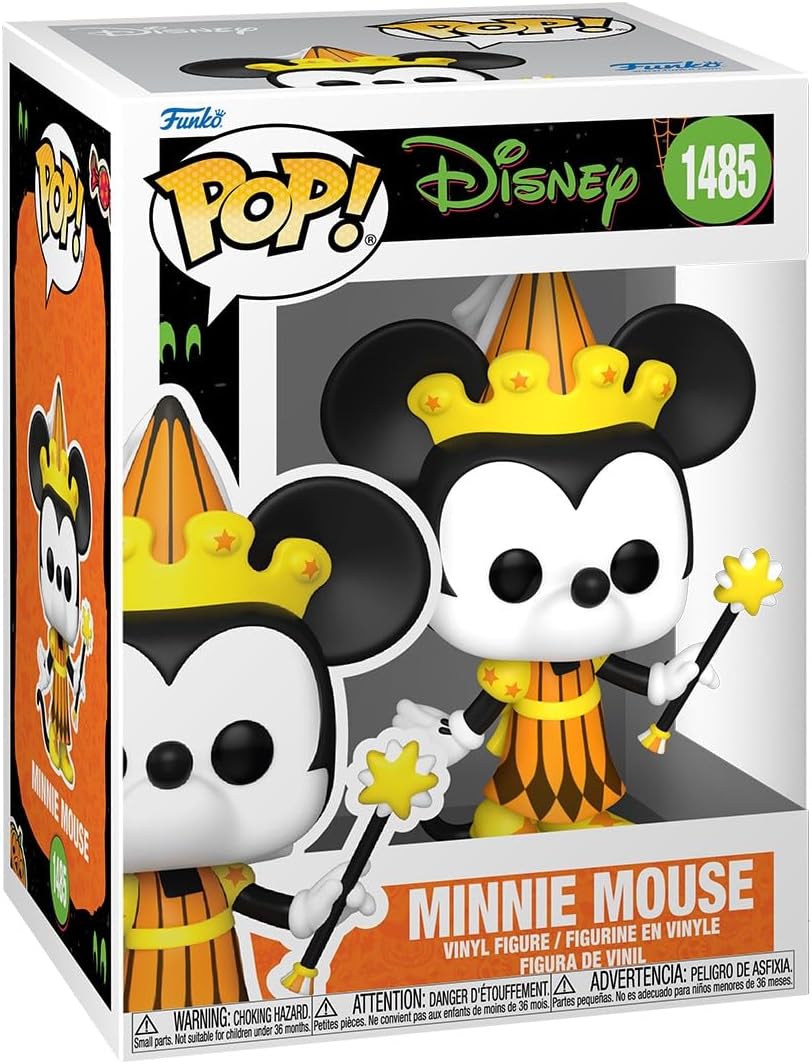 Funko POP! Disney: Halloween - Minnie Mouse - Disney Standard Characters - Collectable Vinyl Figure - Gift Idea - Official Merchandise - for Kids & Adults - Horror Fans - Model Figure for Collectors