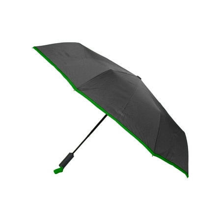 Misty Harbor 3-Sec Auto Open & Close Rain Umbrella Gray Green