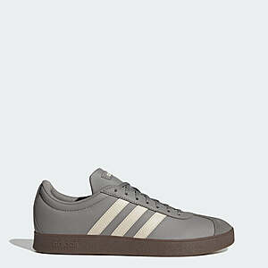 adidas Men's VL Court Base Shoes (Charcoal Solid Grey / Alumina / Grey Four) $27 + Free S&H