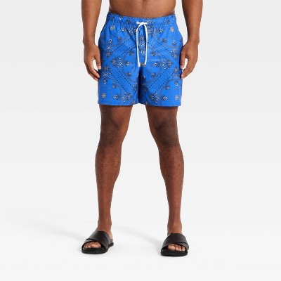 Men's Woven Hybrid Shorts - All In Motion™ Blue XL