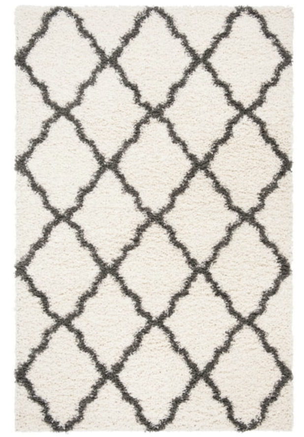 SAFAVIEH Daley 11' x 15' Geometric Plush Shag Area Rug Walmart
