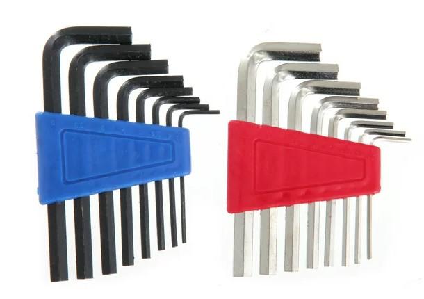 16-Piece Hyper Tough Hex Key Set (SAE and Metric) Walmart