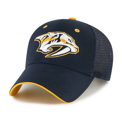 NHL Nashville Predators Money Maker Mesh Hat: Adjustable Snapback with Team Logo