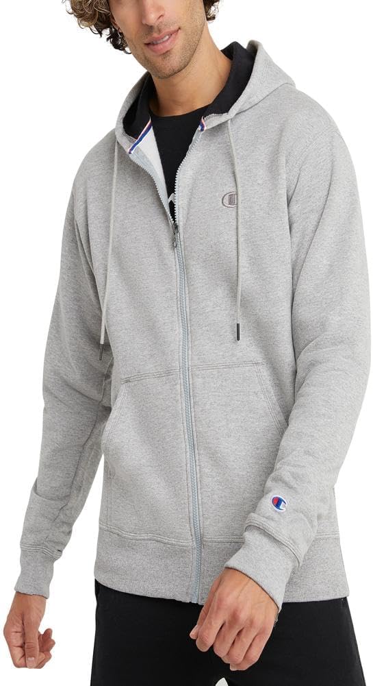 Champion Men's Zip-Up Hoodie, Zip-Up Hoodie Sweatshirt for Men (Reg. or Big & Tall)