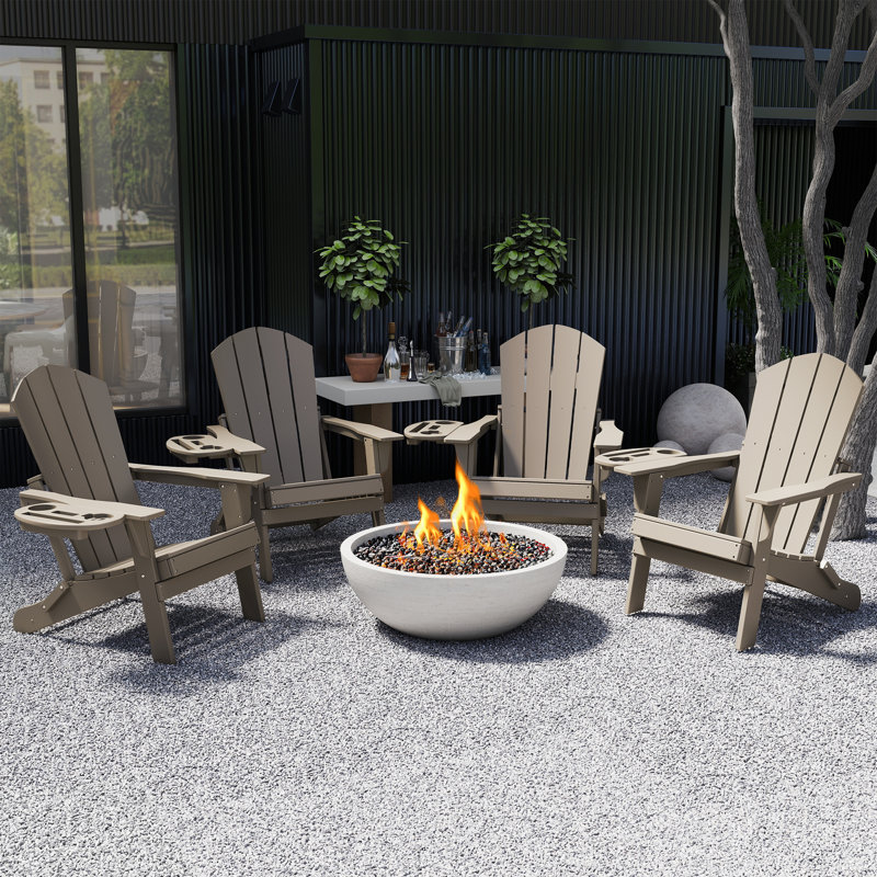 4pk All-Weather Adirondack Chairs $350