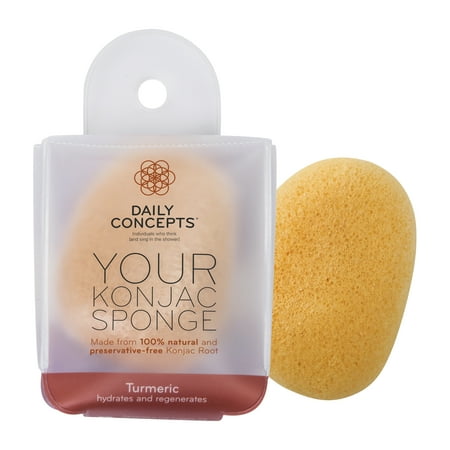 Daily Concepts Your Turmeric Konjac Sponge (Tumeric)