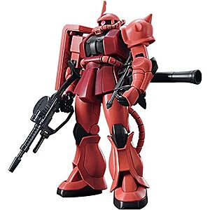 Bandai Hobby: Mobile Suit Gundam: #234 MS-06S Zaku II HGUC 1/144 Model Kit $10.95