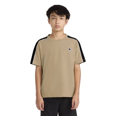 Converse® Boys' Short Sleeve Hightops Patch Oversized T-Shirt - Tan XL