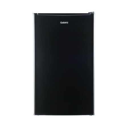 Galanz 3.3 Cu ft One Door Mini Fridge, Black Estar, New