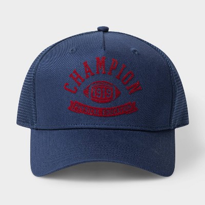 Champion Adult Phys Ed Twill Trucker Hat - Navy