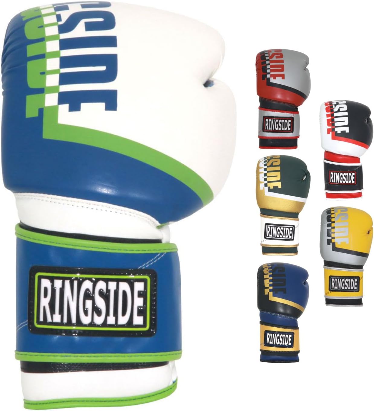 Ringside Bullet Sparring Boxing Gloves - High-Performance Synthetic Leather for Boxing, MMA, Muay Thai - Secure Fit, Ventilated Comfort for Men & Women, Ideal for Training & Combat Sports