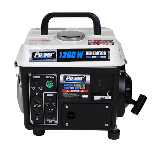 Pulsar 900W / 1,200W Gas Powered Generator