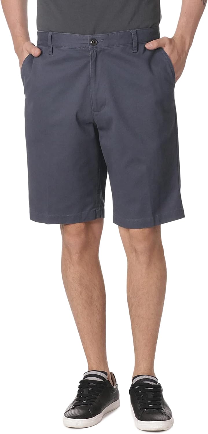 Dockers Men's Perfect Short Classic Fit 10.5", Maritime Blue, 38