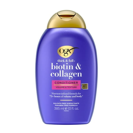 OGX Thick and Full, Biotin and Collagen Volumizing Conditioner, 13 fl. oz
