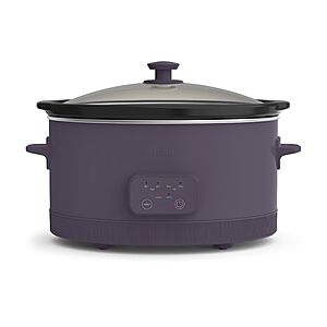 6-Qt bella Programmable Slow Cooker (Plum) $30