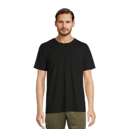 Athletic Works Men's and Big Men's Tri Blend Tee, Sizes S-4XL