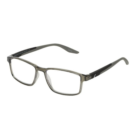 SAV Sportex Blue Light Protection Reading Glasses, Rectangular Frame, AR4149, +2.50, Gray