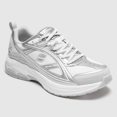 S Sport By Skechers Men's Stark Sneakers - Silver 10.5