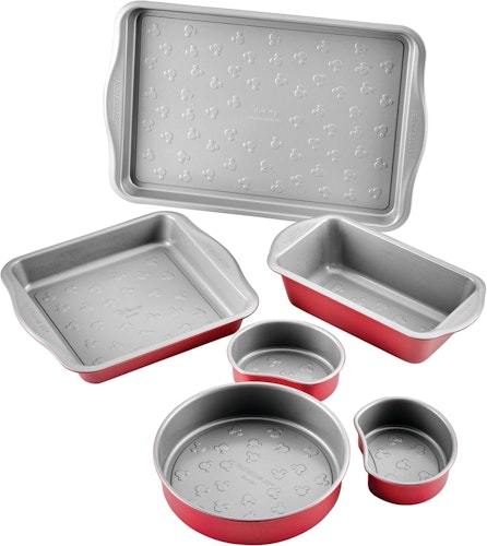 Farberware Disney Bake with Mickey Mouse 6-Piece Nonstick Bakeware