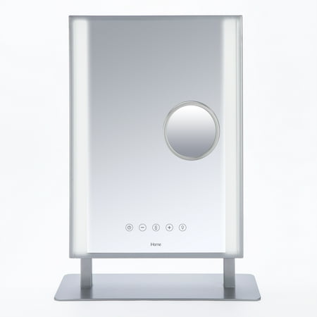 iHome Bluetooth Audio, USB Charging and 10X Detail Reflect Studio Pro LED, Freestanding 12" x 16"