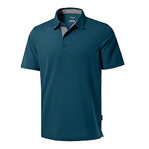 G Gradual Men's Moisture-Wicking Short Sleeve Golf Polo Shirt (Various) $13