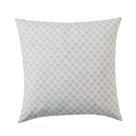My Texas House Blue Block Print 20" x 20" Outdoor Pillow