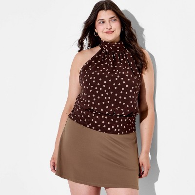 Women's Mini ButterBliss Skort - Wild Fable™ Espresso XXL