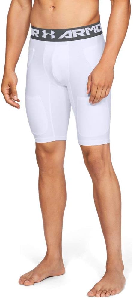 Under Armour Men's UA Football 6-Pocket Girdle LG White