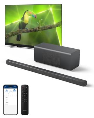 PHILIPS B6309 2.1 Channel Soundbar w/ Wireless Subwoofer Amazon