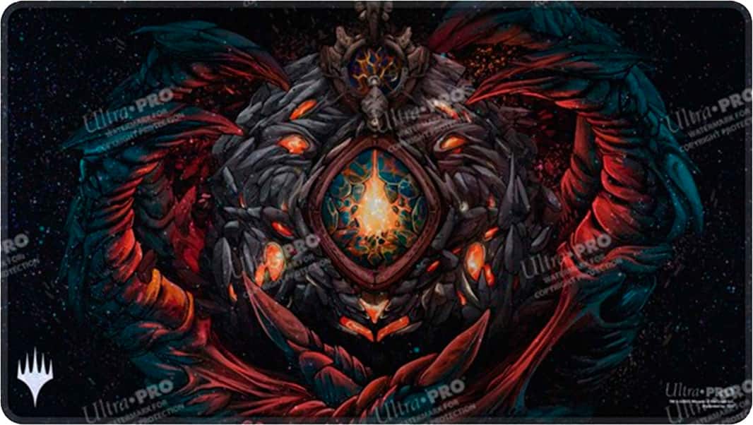 Ultra PRO - Tarkir Dragonstorm Mox Jasper Holofoil Playmat for Magic: The Gathering