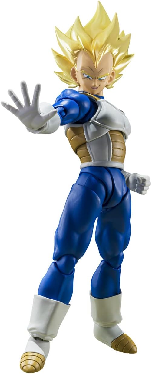 TAMASHII NATIONS - Dragon Ball Z - Super Saiyan Vegeta -Awakened Super Saiyan Blood-, Bandai Spirits S.H.Figuarts Action Figure